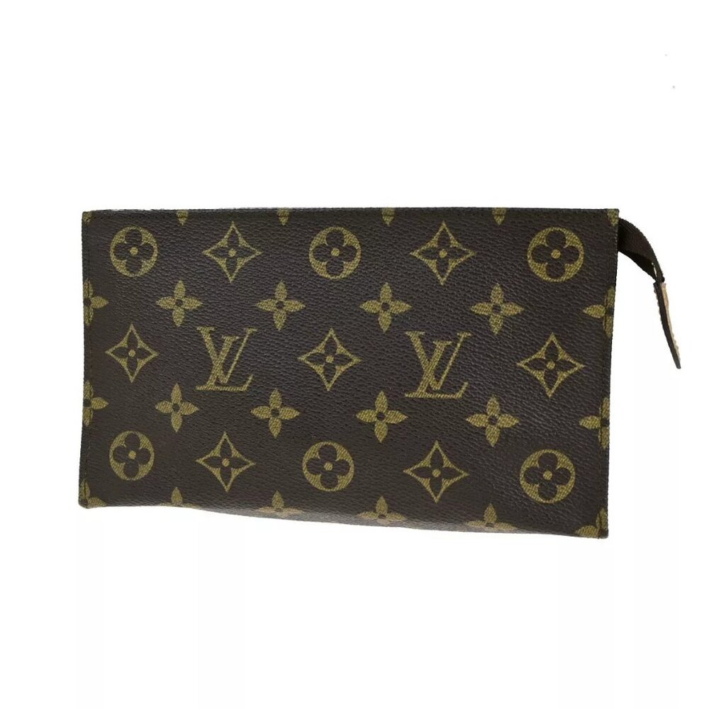 LOUIS VUITTON Pochette Compact Tool Pouch Bag Monogram Leather BN - Picture 15 of 16